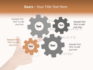 Critical Woman High PowerPoint Template