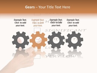 Critical Woman High PowerPoint Template