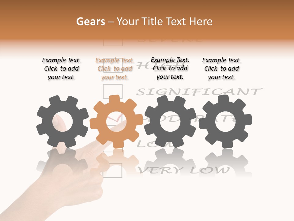 Critical Woman High PowerPoint Template