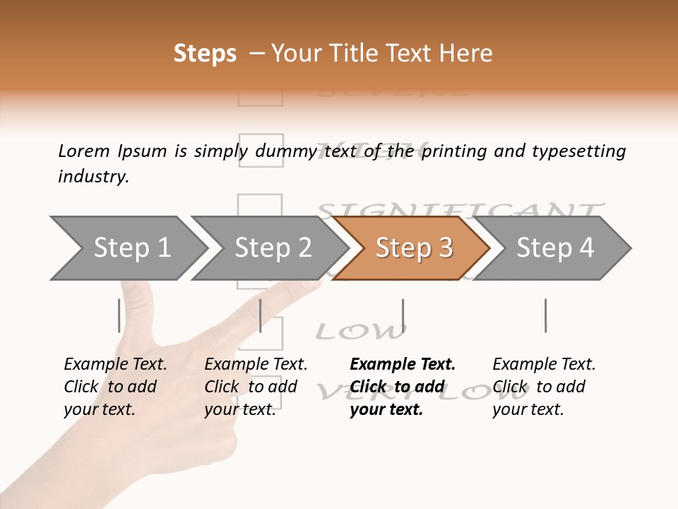 Critical Woman High PowerPoint Template