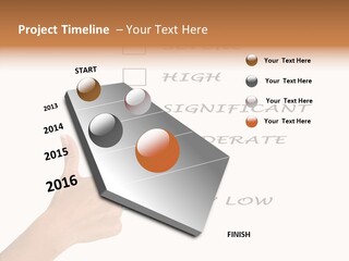 Critical Woman High PowerPoint Template