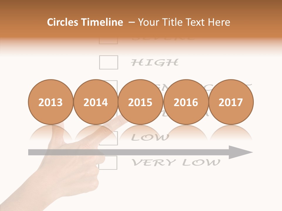 Critical Woman High PowerPoint Template