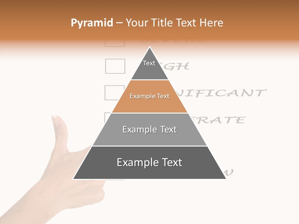 Critical Woman High PowerPoint Template
