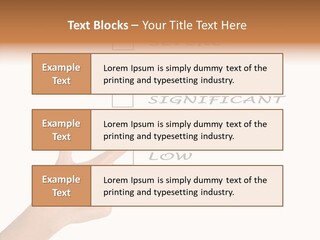 Critical Woman High PowerPoint Template