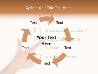 Critical Woman High PowerPoint Template