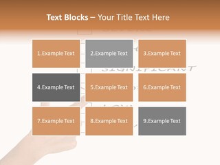Critical Woman High PowerPoint Template