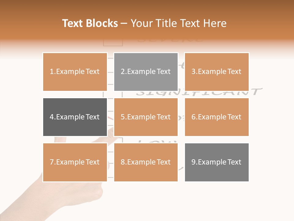 Critical Woman High PowerPoint Template