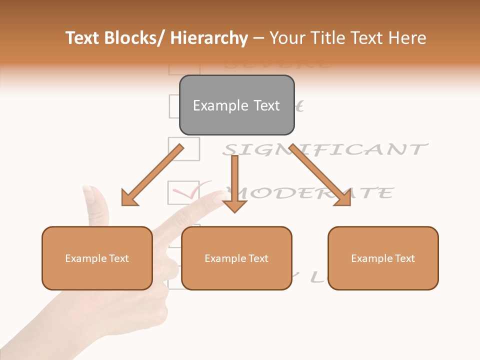 Critical Woman High PowerPoint Template