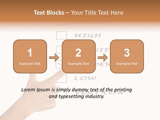 Critical Woman High PowerPoint Template