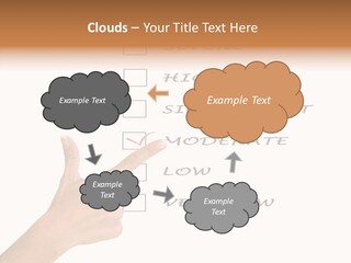Critical Woman High PowerPoint Template