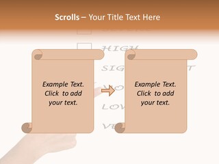 Critical Woman High PowerPoint Template