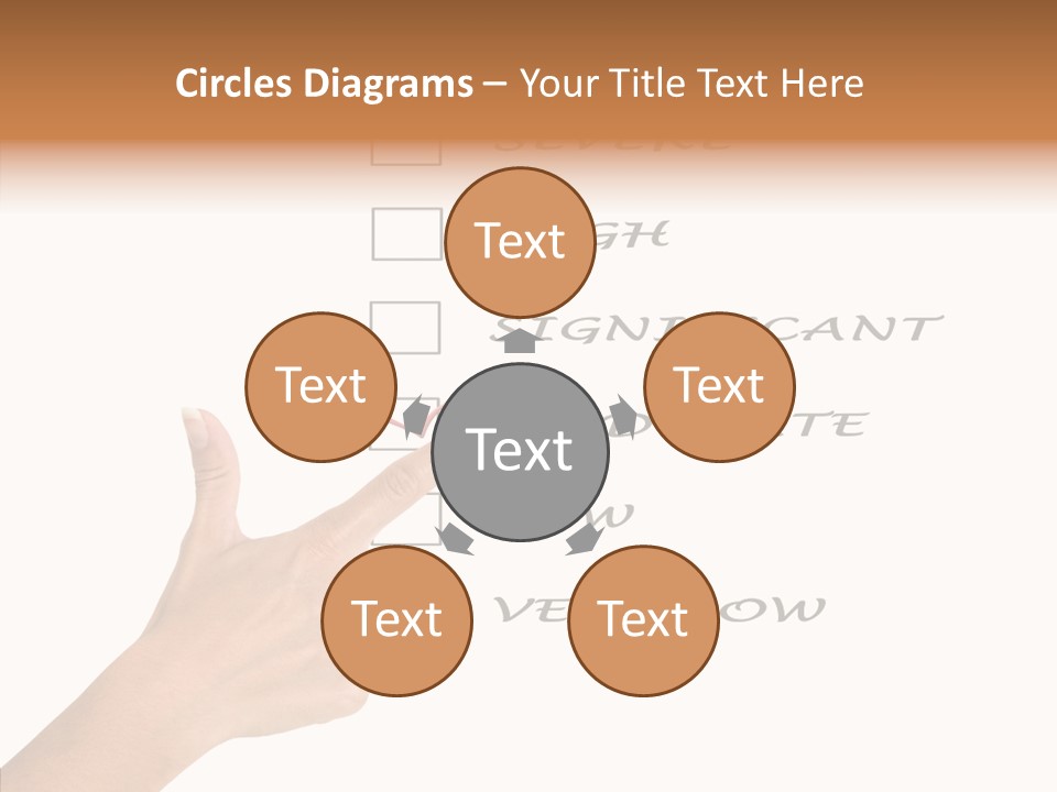 Critical Woman High PowerPoint Template