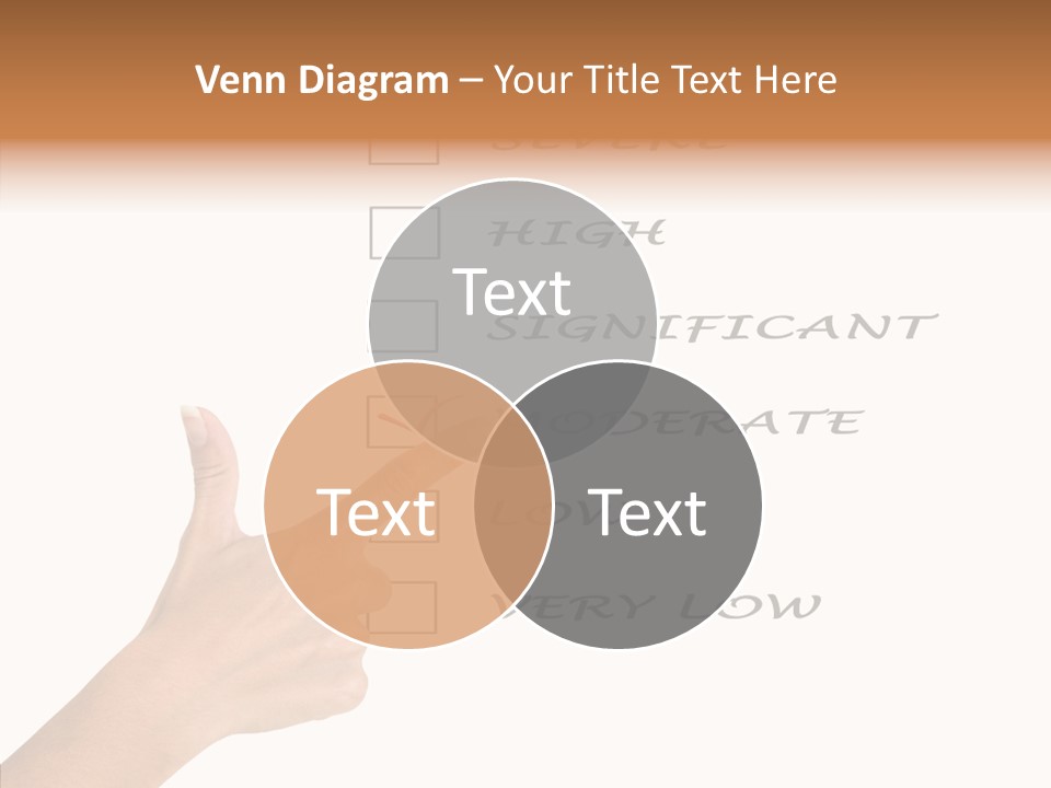 Critical Woman High PowerPoint Template