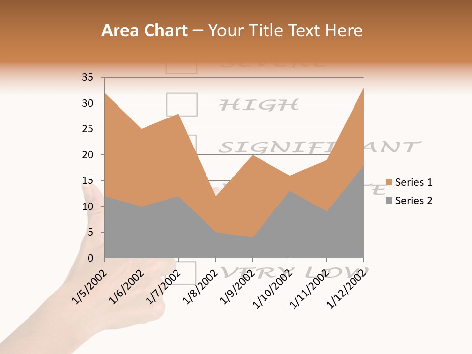 Critical Woman High PowerPoint Template