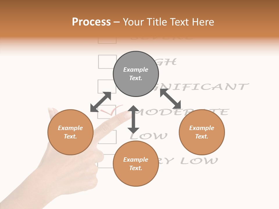 Critical Woman High PowerPoint Template