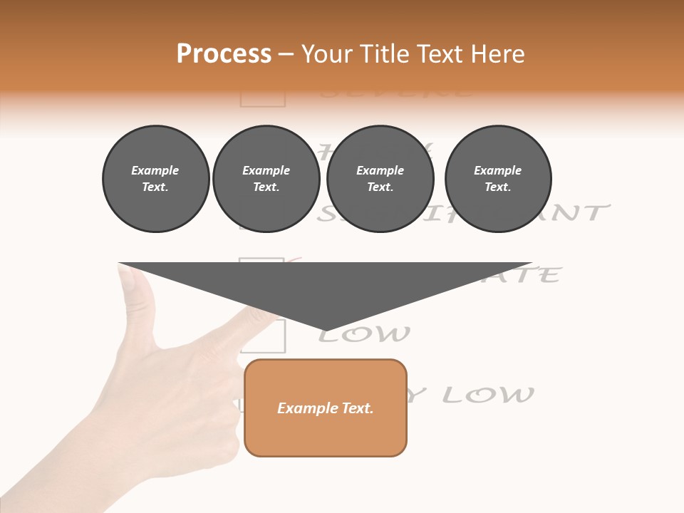 Critical Woman High PowerPoint Template