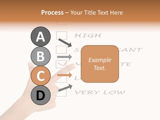 Critical Woman High PowerPoint Template