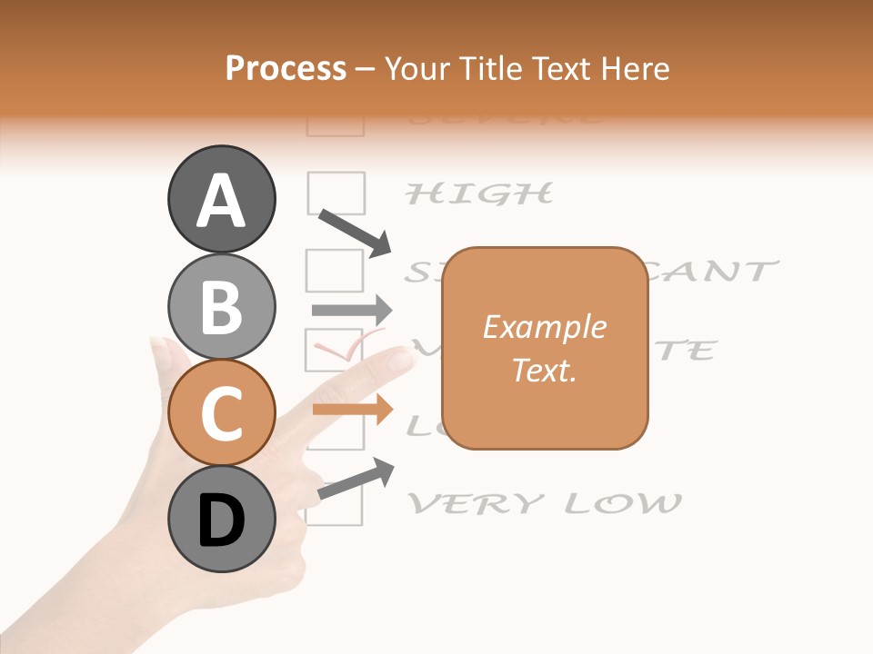 Critical Woman High PowerPoint Template