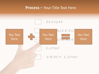 Critical Woman High PowerPoint Template