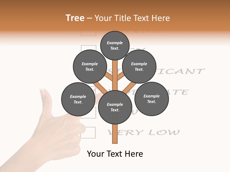 Critical Woman High PowerPoint Template
