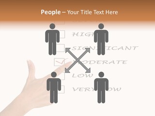 Critical Woman High PowerPoint Template