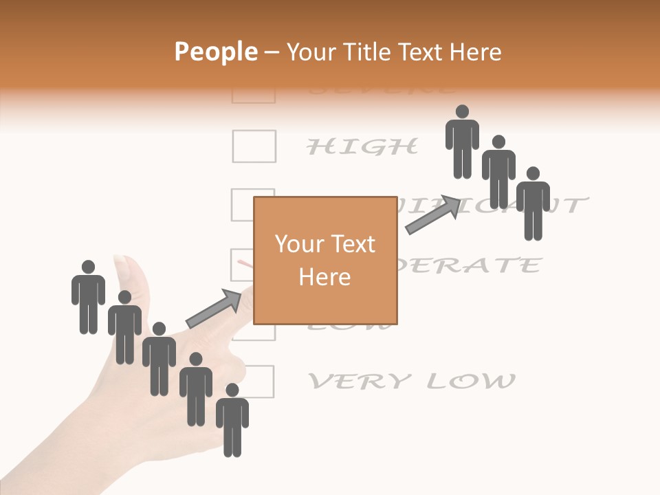 Critical Woman High PowerPoint Template