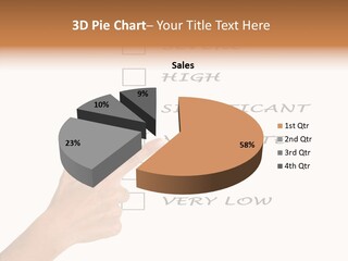 Critical Woman High PowerPoint Template