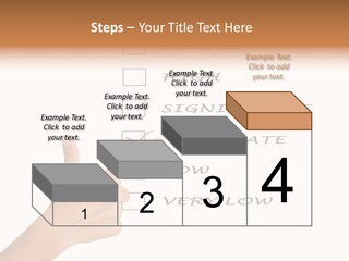 Critical Woman High PowerPoint Template