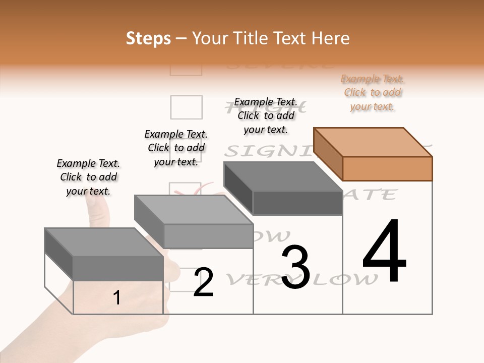 Critical Woman High PowerPoint Template