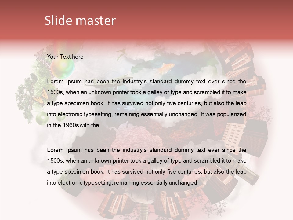 Nature Plant Eco PowerPoint Template