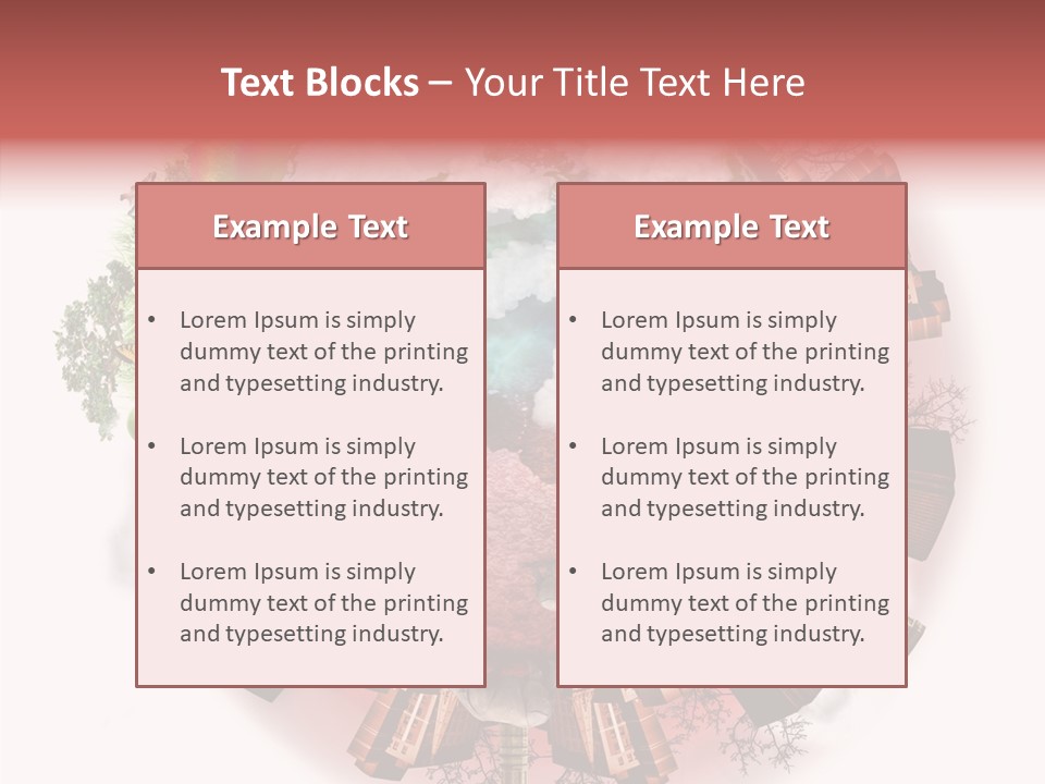 Nature Plant Eco PowerPoint Template