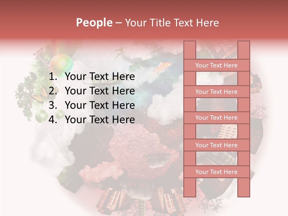 Nature Plant Eco PowerPoint Template