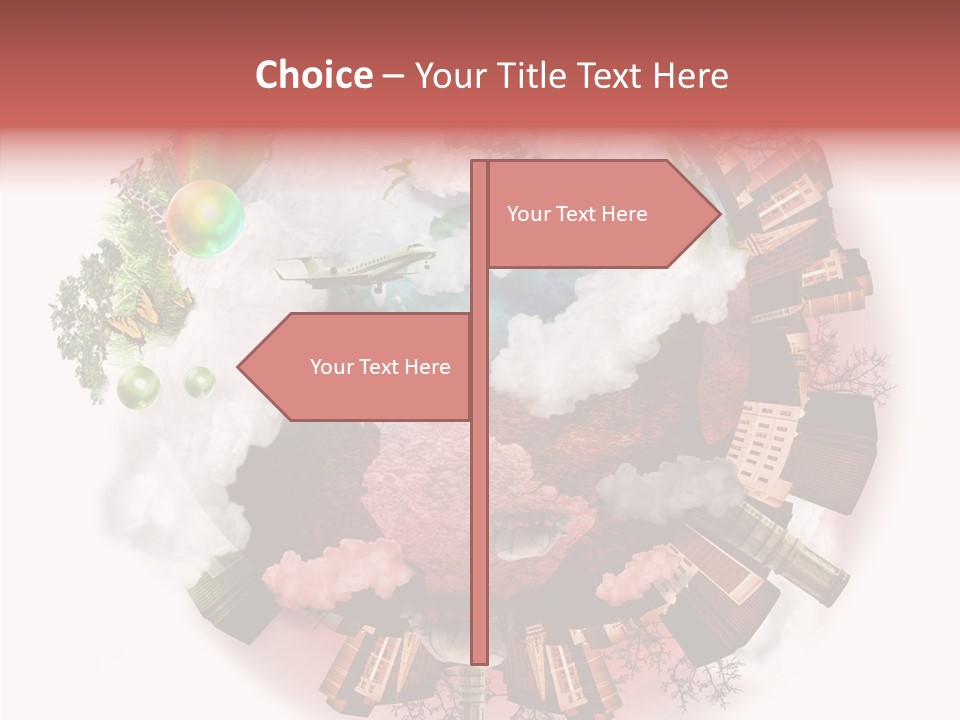 Nature Plant Eco PowerPoint Template