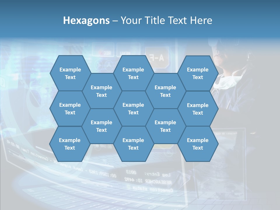 Man Health Screens PowerPoint Template