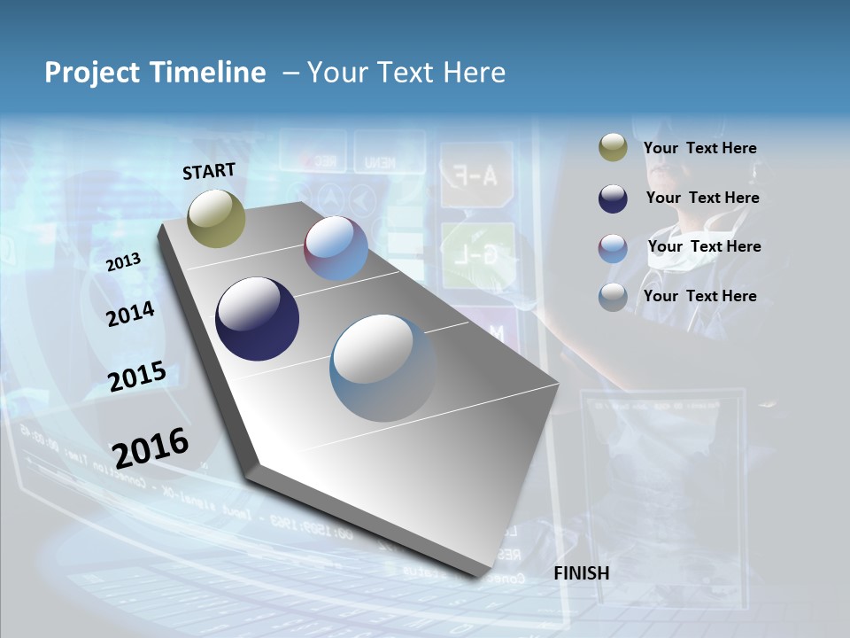 Man Health Screens PowerPoint Template