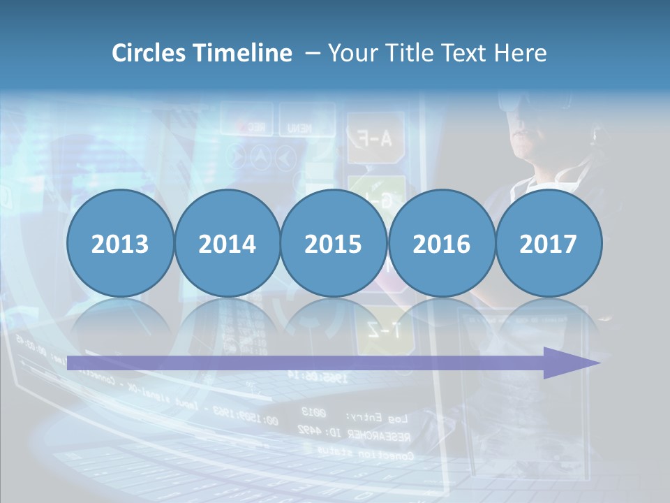 Man Health Screens PowerPoint Template