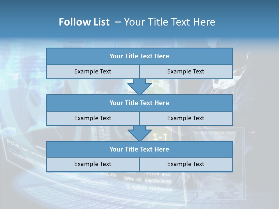 Man Health Screens PowerPoint Template