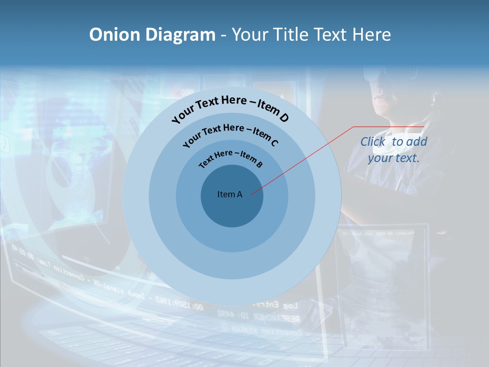 Man Health Screens PowerPoint Template