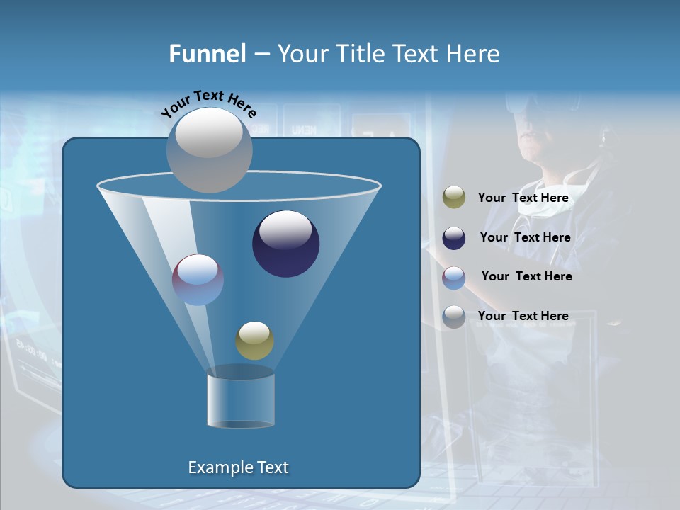 Man Health Screens PowerPoint Template