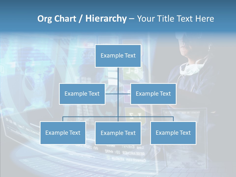 Man Health Screens PowerPoint Template