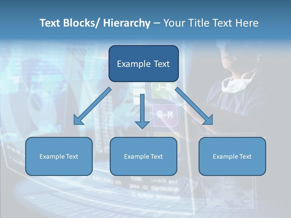 Man Health Screens PowerPoint Template
