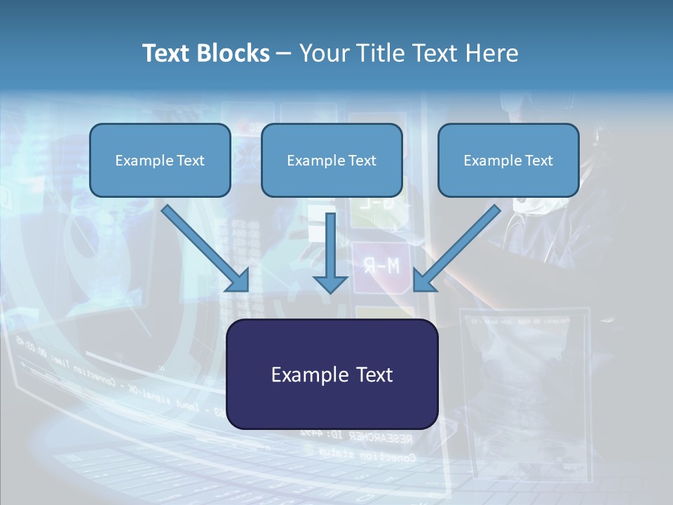 Man Health Screens PowerPoint Template