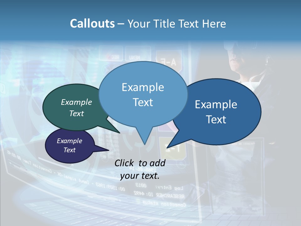 Man Health Screens PowerPoint Template
