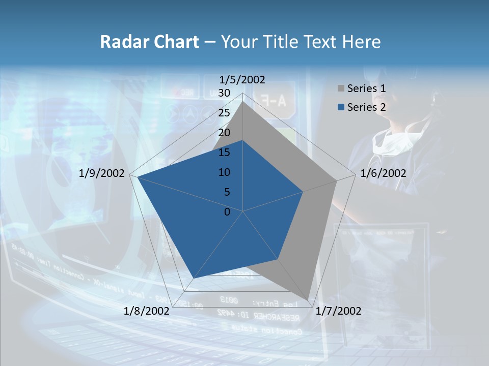 Man Health Screens PowerPoint Template