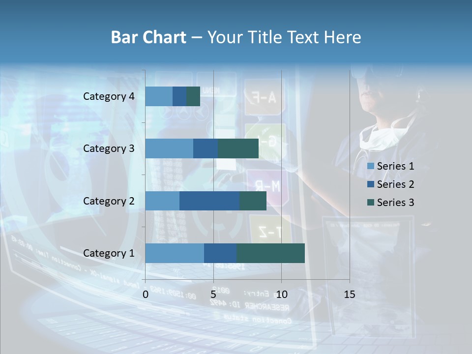 Man Health Screens PowerPoint Template