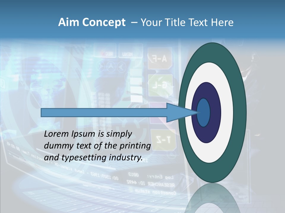 Man Health Screens PowerPoint Template