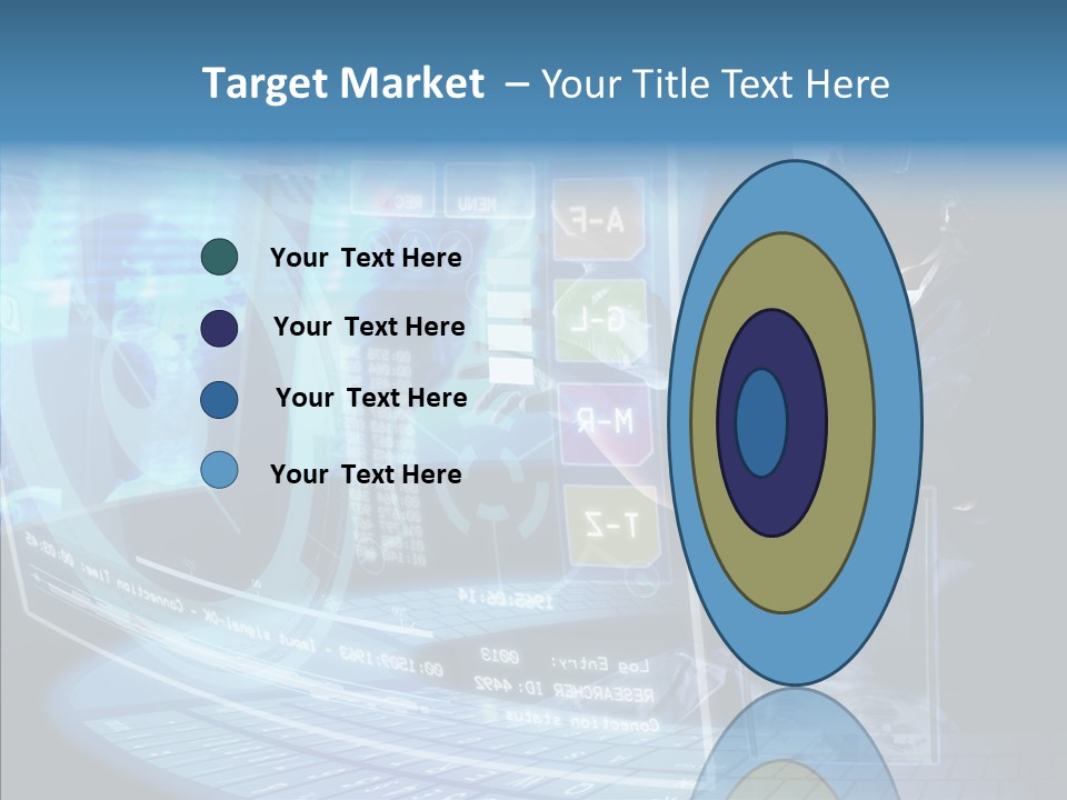 Man Health Screens PowerPoint Template