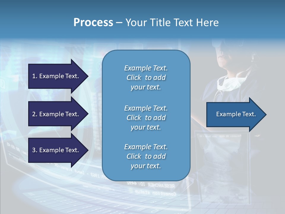 Man Health Screens PowerPoint Template