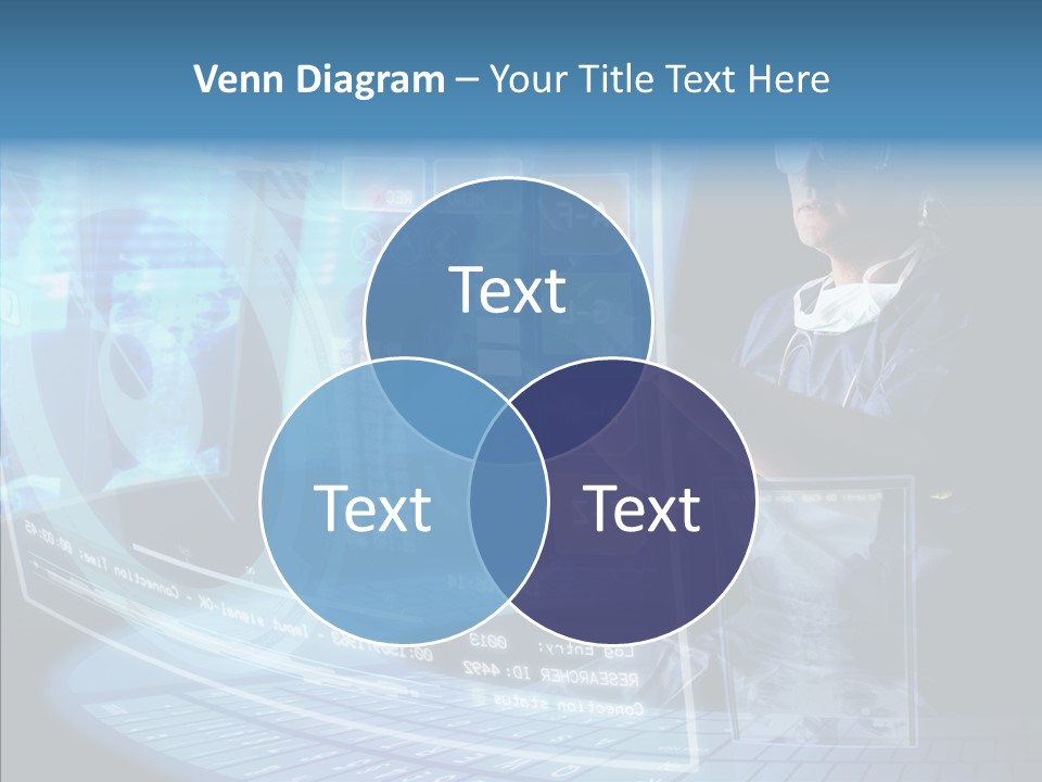 Man Health Screens PowerPoint Template