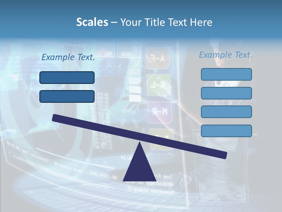 Man Health Screens PowerPoint Template